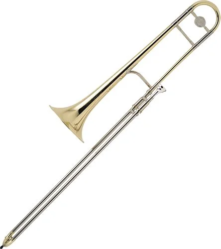  King 2B Legend Professional Tenor Trombone with Dual Bore and Yellow Brass Bell - Clear Lacquer
