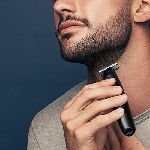  King C. Gillette Style Master Cordless 3 Day Beard Trimmer For Men With 4D Blade Valentines Day Gift For Him