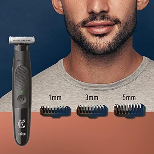  King C. Gillette Style Master Cordless 3 Day Beard Trimmer For Men With 4D Blade Valentines Day Gift For Him