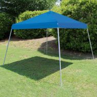 King Canopy SLANT10-BL 10 x 10 Foot Instant Canopy Shelter Slant Leg Tent, Blue