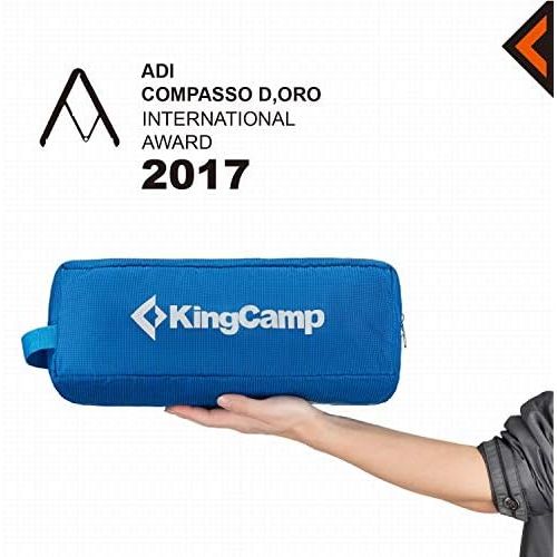  KingCamp Cots Ultralight Sleeping Cots Oversized Folding Camping Cots for Adults Extra Wide Sleeping Cots for Adults Portable Cot for Outdoors Travel Backpack Cot Foldable Camping