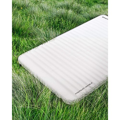  KingCamp Luxury 3D Double Self Inflating Camping Sleeping Pad Foam Air Mattress, Portable 3 Inch Large Thick Camping Mattress for 2 Person, Queen Size, 79.1 x 50.3 x 3.0, R Value 9