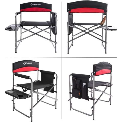  KingCamp Heavy Duty Camping Folding Director Chair