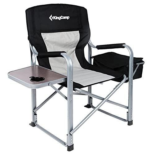  KingCamp KC3977_Black/MediumGrey Camping Chair, One Size