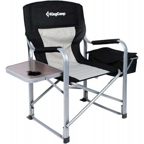  KingCamp KC3977_Black/MediumGrey Camping Chair, One Size