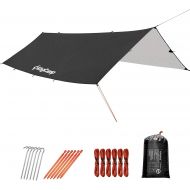 KingCamp Camping Tarp UPF50+ Lightweight Tent Tarp Hammock Shade for Camping Trips, Fishing, or Picnics Portable Waterproof