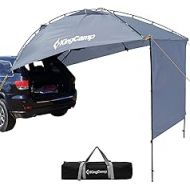 KingCamp Awning Shelter SUV Tent Auto Canopy Portable Camper Trailer Tent Roof Top Car Shelter for Beach SUV MPV Hatchback Minivan Sedan Family Camping Outdoor