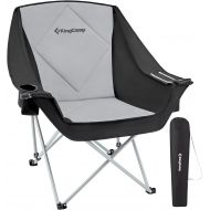 KingCamp Folding Sofa Chair Moon Saucer Camping Chair for Outdoor Beach Patio Lawn Backyard Picnic