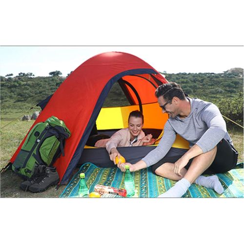  KingCamp Camping Backpacking Tent 2-3 Person 2-in-1 Portable Durable Waterproof Roomy Outdoor Tent for Hiking Outdoor Mountain Travel Music Festivals with Two Doors Easy Setup, 3 S