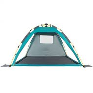 KingCamp Beach Sun Shelter UPF 50+ Family Camping Tent for 4-Person with Detachable Three Side Walls