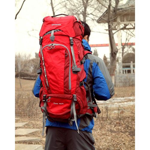  KingCamp 55L/75L Internal Frame Camping Backpacks for Outdoor Sports