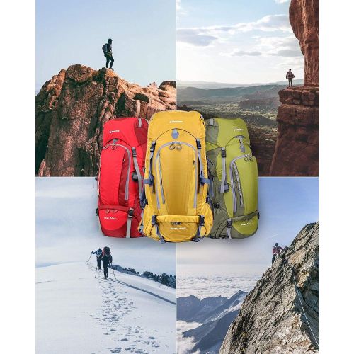  KingCamp 55L/75L Internal Frame Camping Backpacks for Outdoor Sports