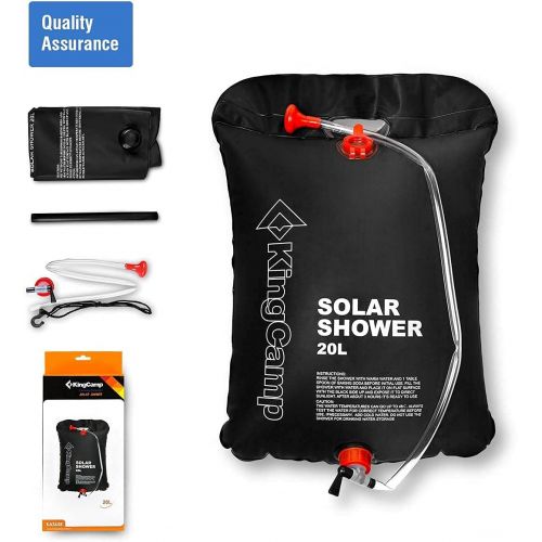  KingCamp Solar Shower 20 Litre / 5 Gallon