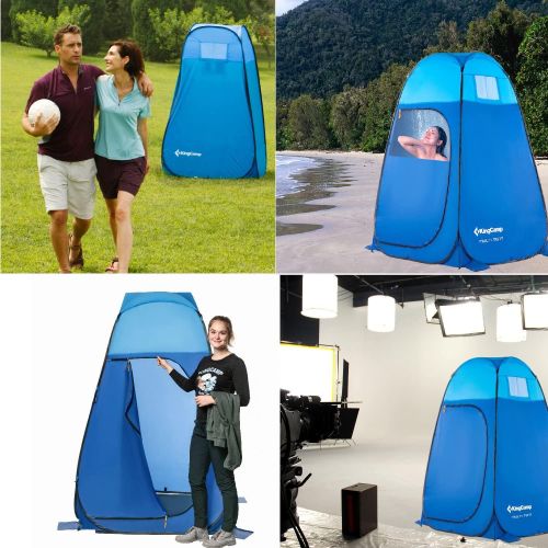  KingCamp Outdoor Portable Pop up Multipurpose Privacy Tent for Camping, Beach, Toilet, Shower, Changing Room KT3015