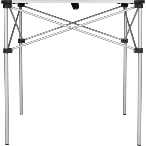  KingCamp KC3961_Silver Camping Table, 27.5×27.5×27.1