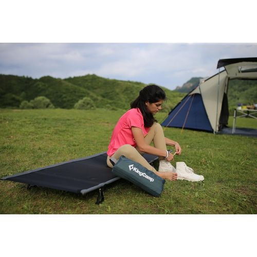  KingCamp Ultralight Compact Folding Camping Tent Cot Bed, 4.9 Pounds