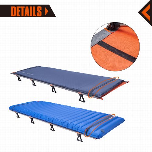  KingCamp Ultralight Compact Folding Camping Tent Cot Bed, 4.9 Pounds