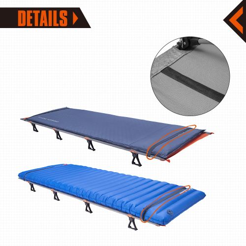  KingCamp Ultralight Compact Folding Camping Tent Cot Bed, 4.9 Pounds