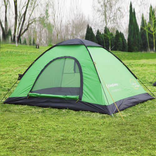  KingCamp Modena 2-Person/3-Person Light Instant Pop-Up Single Layer Leisure Tent