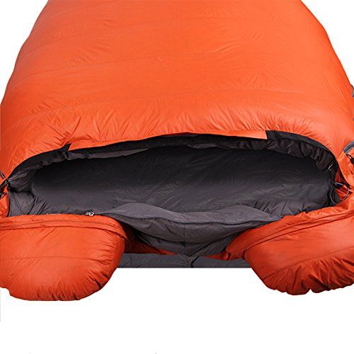  KingCamp Splav Double Sleeping Bag Goose Down Tandem Permafrost 2-Person Warmest Winter