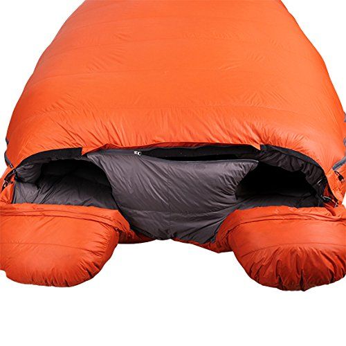  KingCamp Splav Double Sleeping Bag Goose Down Tandem Permafrost 2-Person Warmest Winter