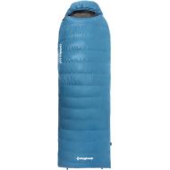 KingCamp -12°C / 10.4°F Lightweight Envelope Down Sleeping Bag, 500 Fill Power, for Winter Camping, Hiking, Backpacking with Durable Compression Bag