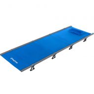 KingCamp Ultralight Compact Folding Camping Cot Bed, 4.9 Pounds (Blue)