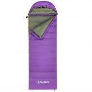 KingCamp Ultralight 3 Season -14.8℉ & 14℉ Duck Down Sleeping Bag, 500 Fill Power, Mummy and Envelope Sleeping Bag for Camping, Hiking, Backpacking