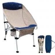 KingCamp Oversized Camping Chairs Heavy Duty Lawn Chair Deluxe Folding Chair with Cup Holder Large Pocket Cotton Padded Portable for Outdoor, Camping, BBQ, Travel, Picnic, Home Nap