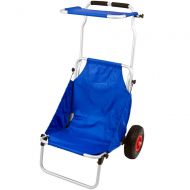 KingCamp Rage Powersports Folding Beach Fishing Chair Dolly Cart