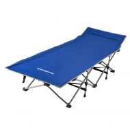 KingCamp Strong Stable Folding Camping Bed Cot with Carry Bag