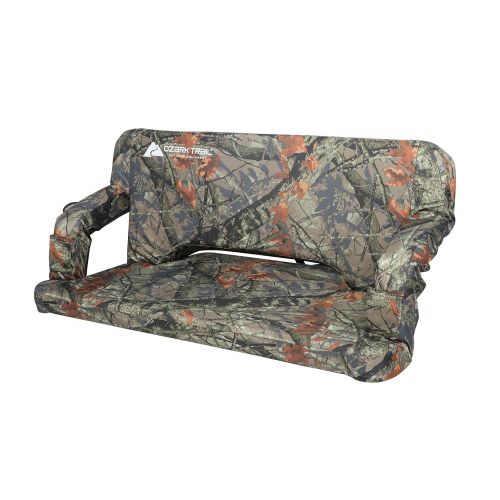  KingCamp *Ozark Trail Easy-Folding Padded Tailgating Couch in Camouflage Features Multiple Easy Positions for Comfort