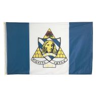 /KingGreekInc Phi Sigma Sigma Flag - 3 X 5 Officially Approved