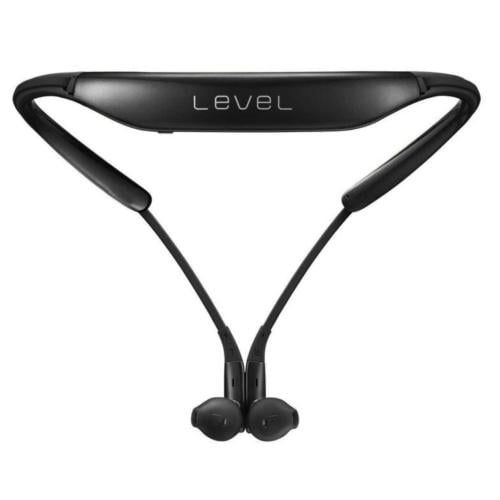  Kingslim Level U Bluetooth Wireless In-ear Headphones Stero Neck Headset Mic for Samsung AppleAcerSonyAll Bluetooth Enabled Phones-Black