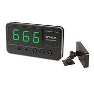 Kingneed kingneed Original Universal GPS Head Up Display Speedometer Odometer Car Digital Speed Display MPH Over Speeding Alarm Car Clock for All Vehicles C60/C60S/C80/C90 (C60S)