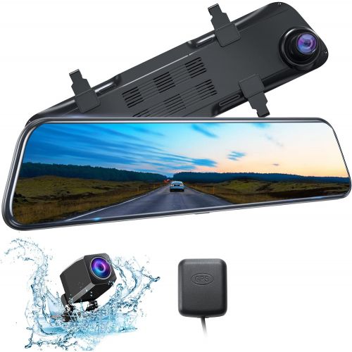  [아마존베스트]Kingslim D2 2.5K Dual Dash Cam, 1440P&1080P Front and Rear Camera for Cars 170 Degree Driving Recorder with Sony Starvis Sensor Night Vision G-Sensor Parking Mode Support 128GB Max