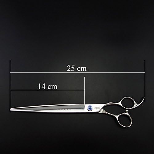  Kingstar 9.0in. Professional Pet Scissors,Straight Scissors,Dog straight shears,sharp edge Dog grooming scissors,A450