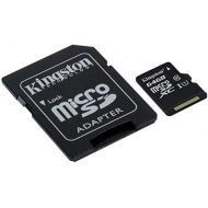 [아마존베스트]Kingston Canvas Select 64GB microSDHC Class 10 microSD Memory Card UHS-I 80MB/s R Flash Memory Card with Adapter (SDCS/64GB)