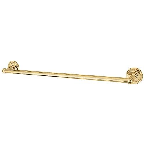  Kingston Brass BA2712PB Milano 18-Inch Towel Bar, Polished Brass