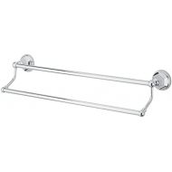 Kingston Brass BA4813C Metropolitan Double Towel Bar, Polished Chrome