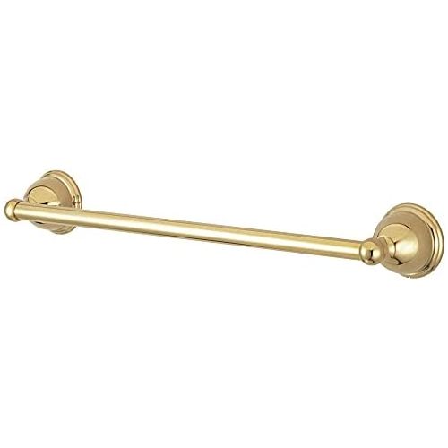  Kingston Brass BA3961PB Restoration 24-Inch Towel Bar, Polished Brass