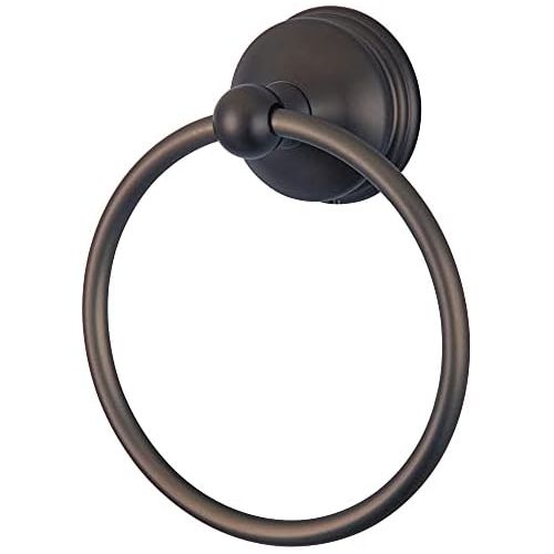  Kingston Brass BA1164ORB Vintage 6-Inch Towel Ring, Oil Rubbed Bronze