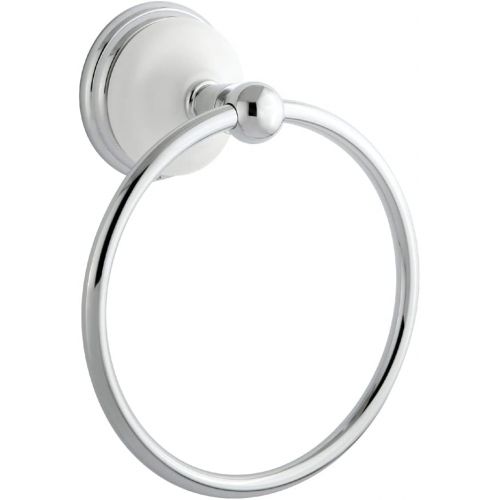  Kingston Brass BA1114C Victorian 6-Inch Towel Ring, Polished Chrome