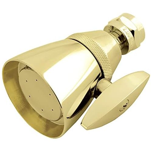  Kingston Brass K132A2 Designer Trimscape Showerscape 2-1/4-Inch Shower Head, Polished Brass