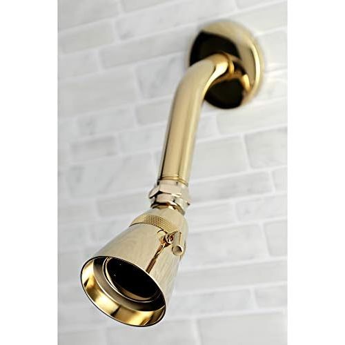  Kingston Brass K133A2 Designer Trimscape Showerscape 2-1/4-Inch Shower Head, Polished Brass