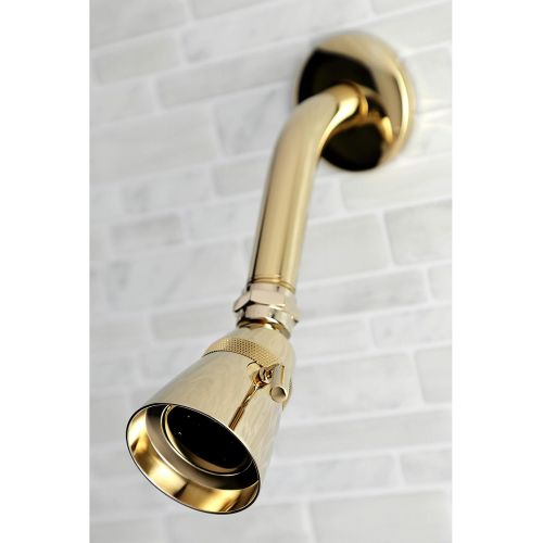  Kingston Brass K133A2 Designer Trimscape Showerscape 2-1/4-Inch Shower Head, Polished Brass