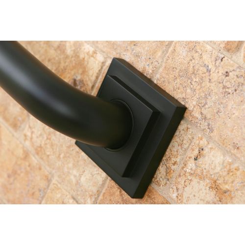  Kingston Brass DR614245 Designer Trimscape Claremont Decor 24-Inch Grab Bar with 1.25-Inch Outer Diameter, Oil Rubbed Bronze