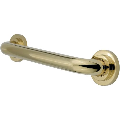 Kingston Brass DR414182 Designer Trimscape Manhattan Decor 18-Inch Grab Bar with 1.25-Inch Outer Diameter, Polished Brass