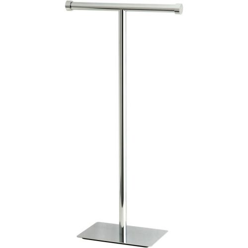  Kingston Brass Claremont Freestanding Toilet Paper Holder, Polished Chrome