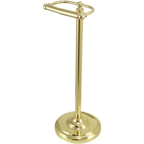  Kingston Brass CC2002 Vintage Classic Pedestal Paper Holder, Polished Brass